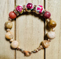 Rose Bloom Gemstone Bracelet image 0