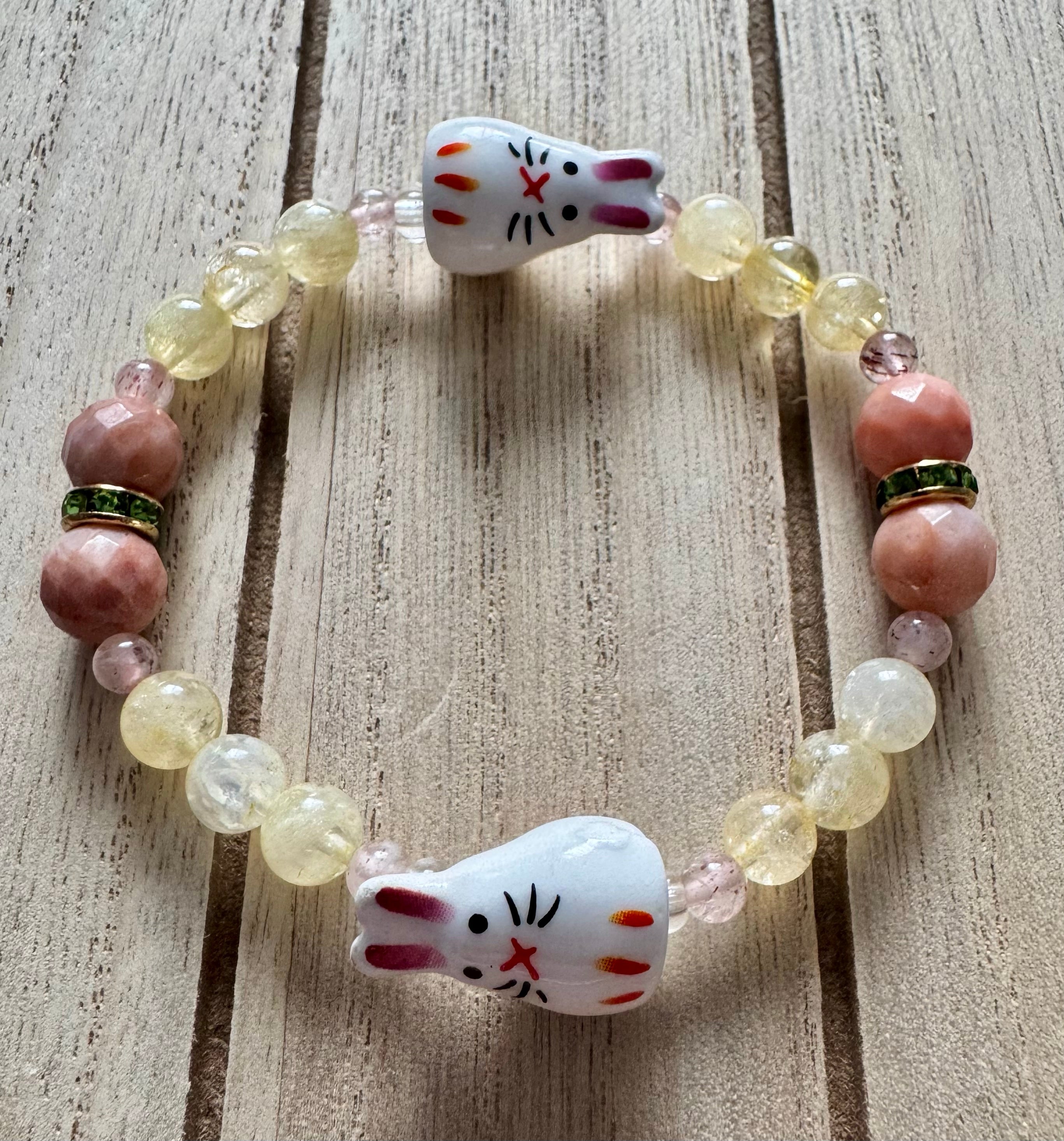 Sunny Bunny Gemstone Bracelet image 0