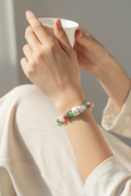 Ceramic Bunny Aventurine Bracelet