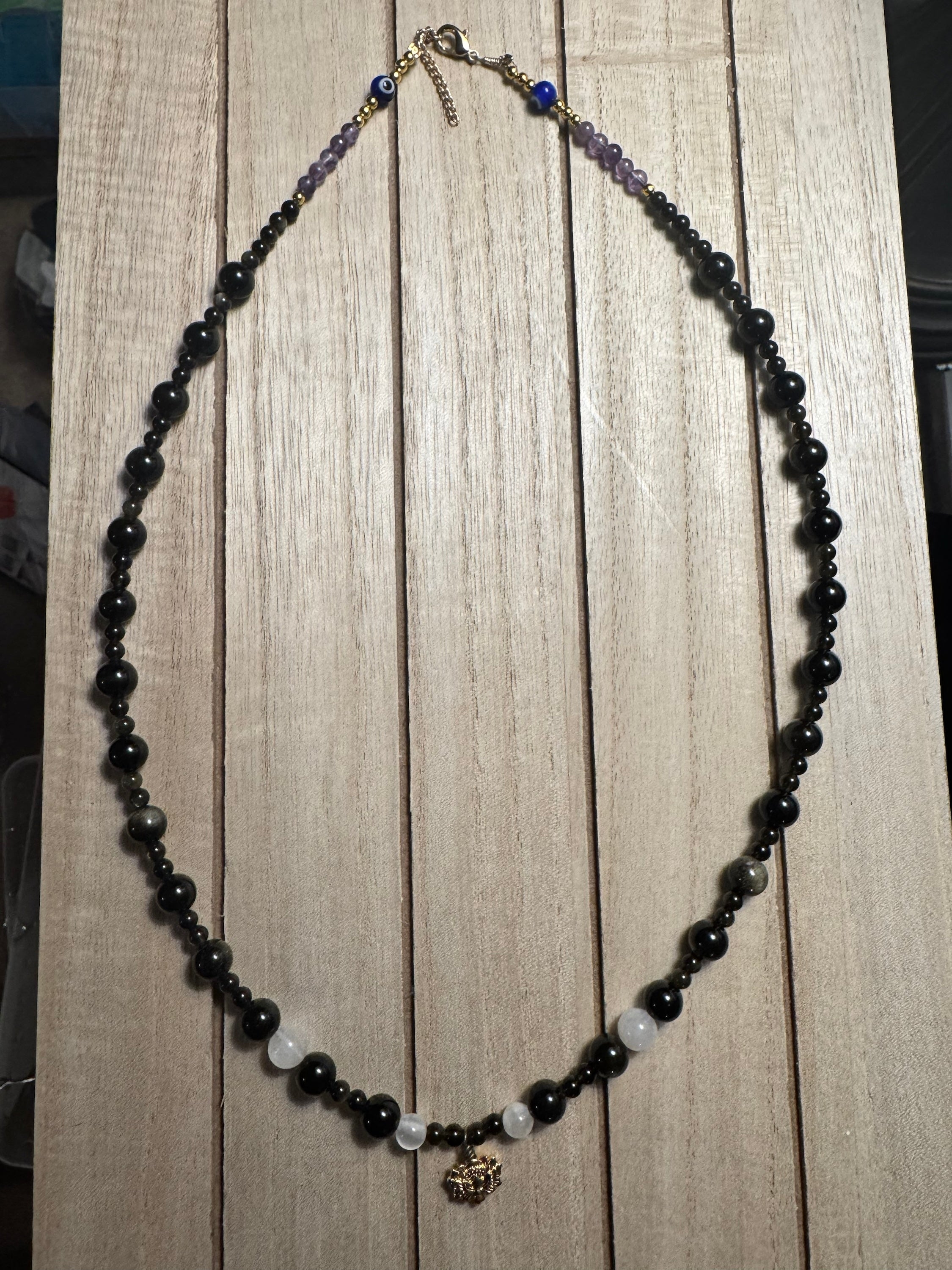 Stay Calm and Safe Necklace image 0