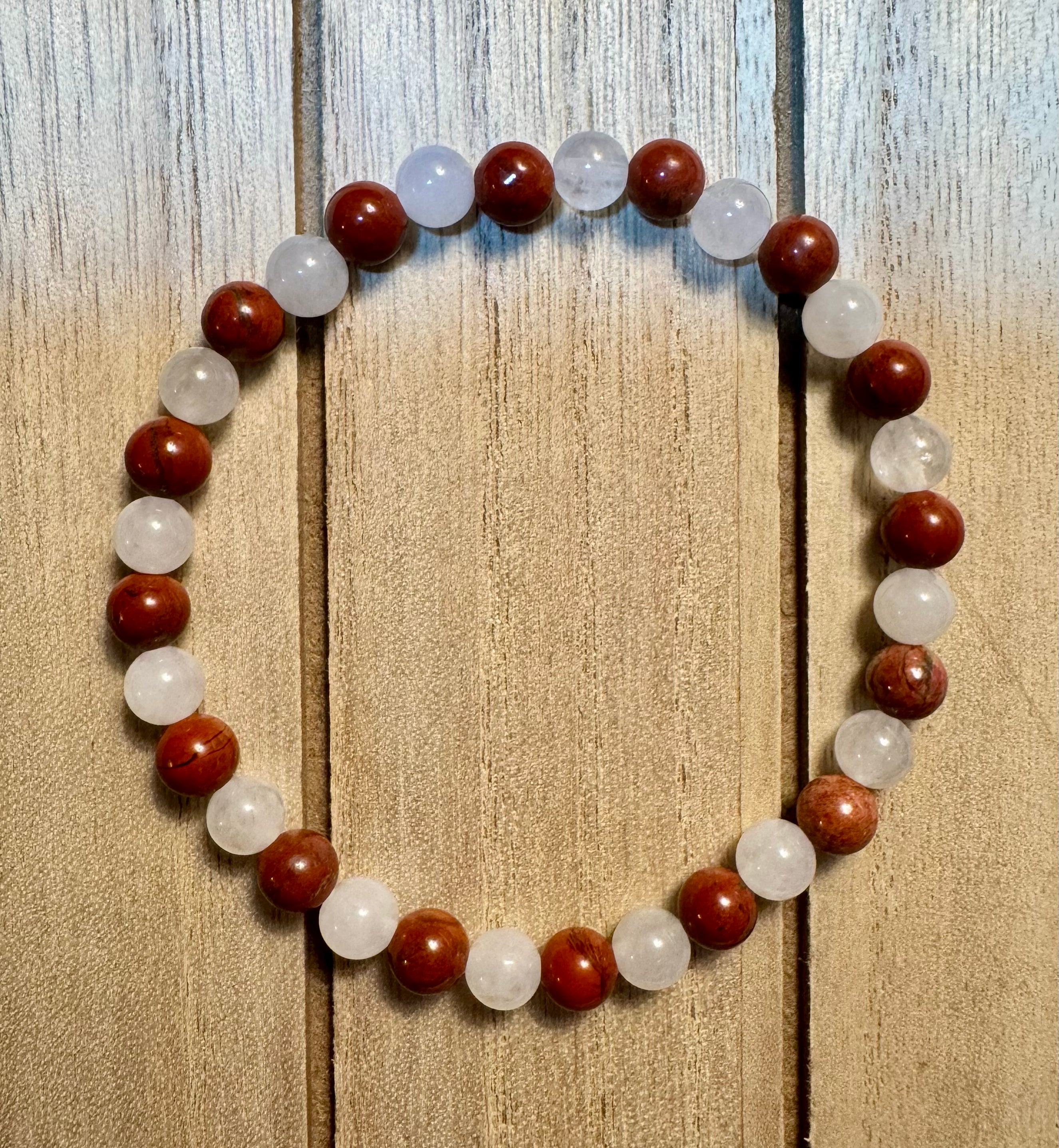 Great White North Jasper &amp; Jade Bracelet image 0