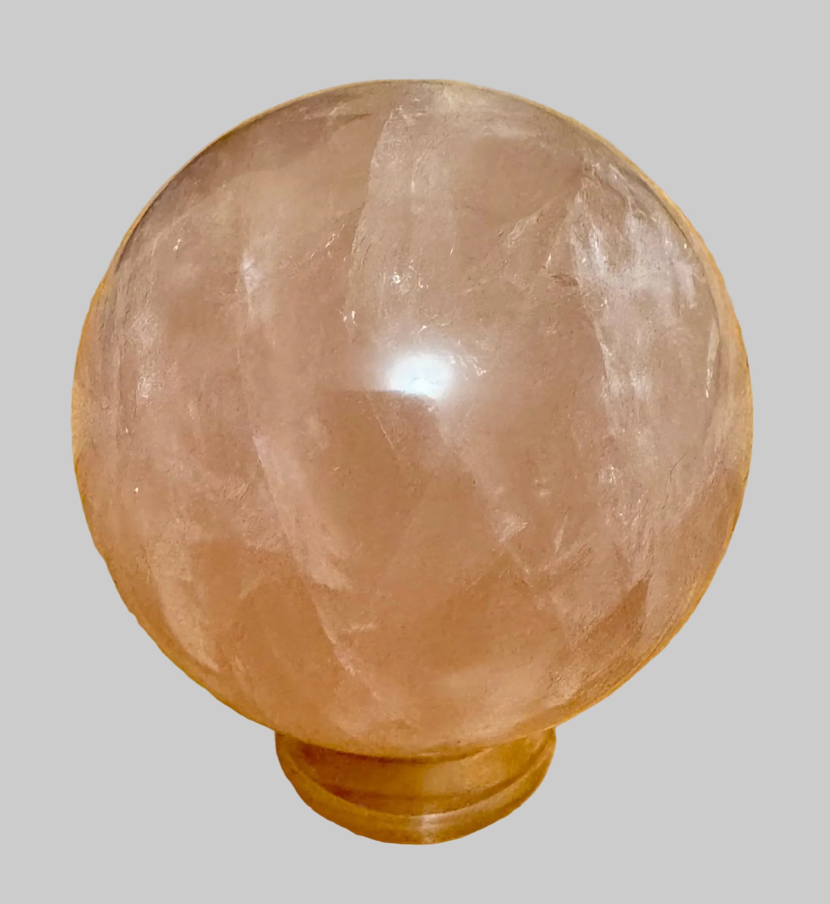 Serenity Rose Quartz Sphere image 0