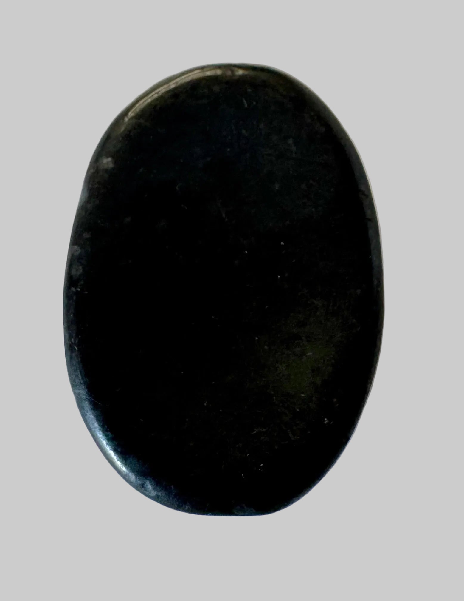 Black Tourmaline Worry Stone image 1