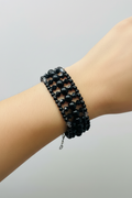 Obsidian Elegance Bracelet