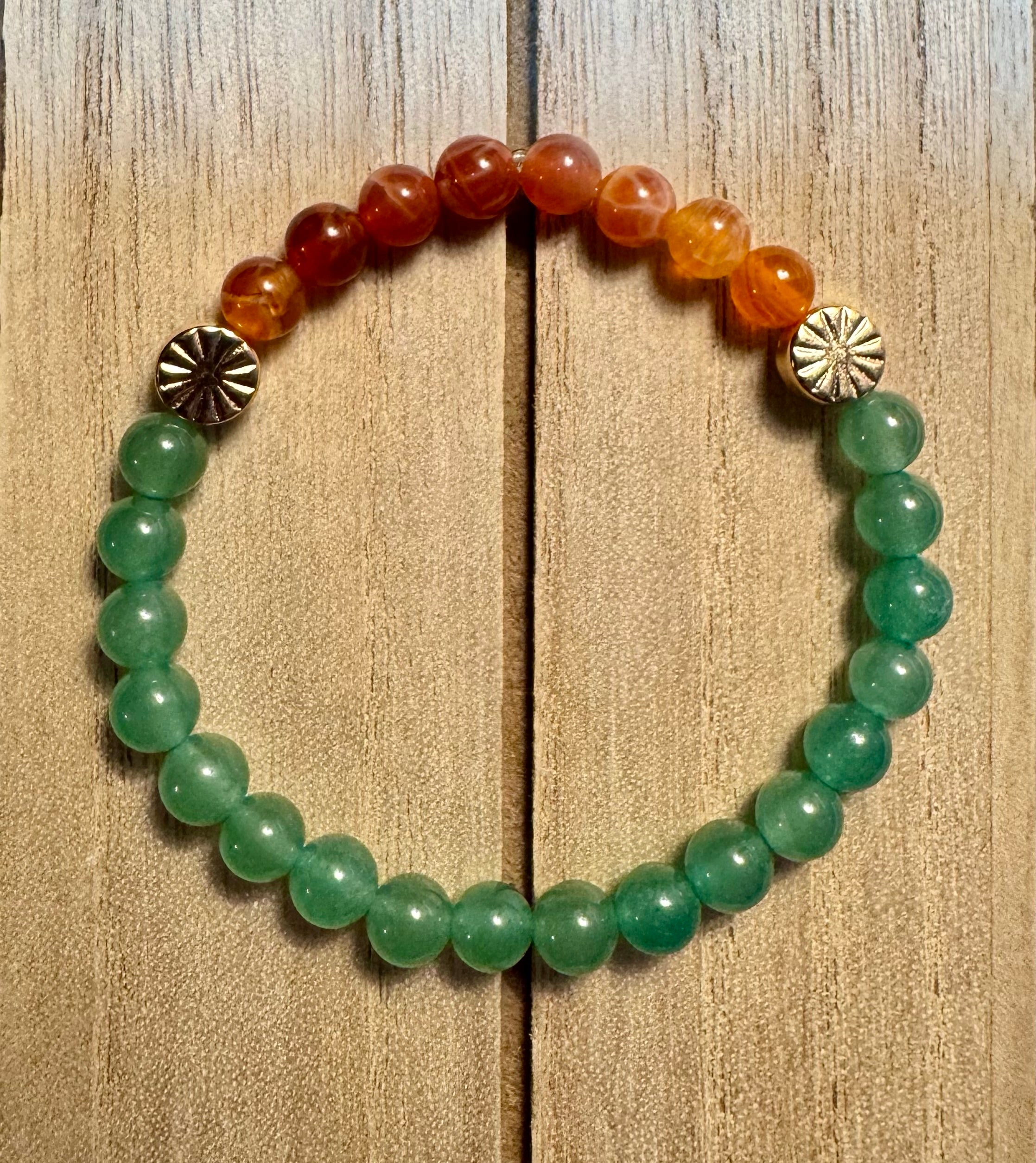 Lucky Coin Gemstone Bracelet image 0